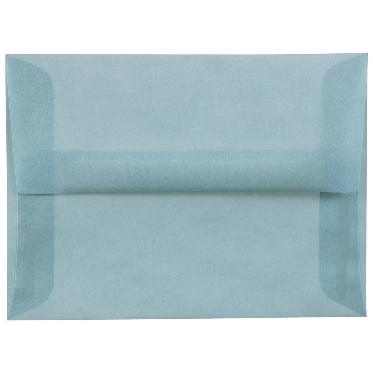 JAM Paper 4.75" x 6.5" Translucent Envelopes, 50ct.